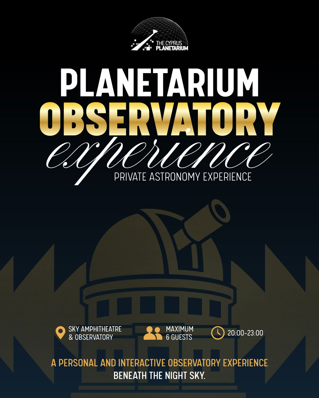 Planetarium Observatory Experience — show cover