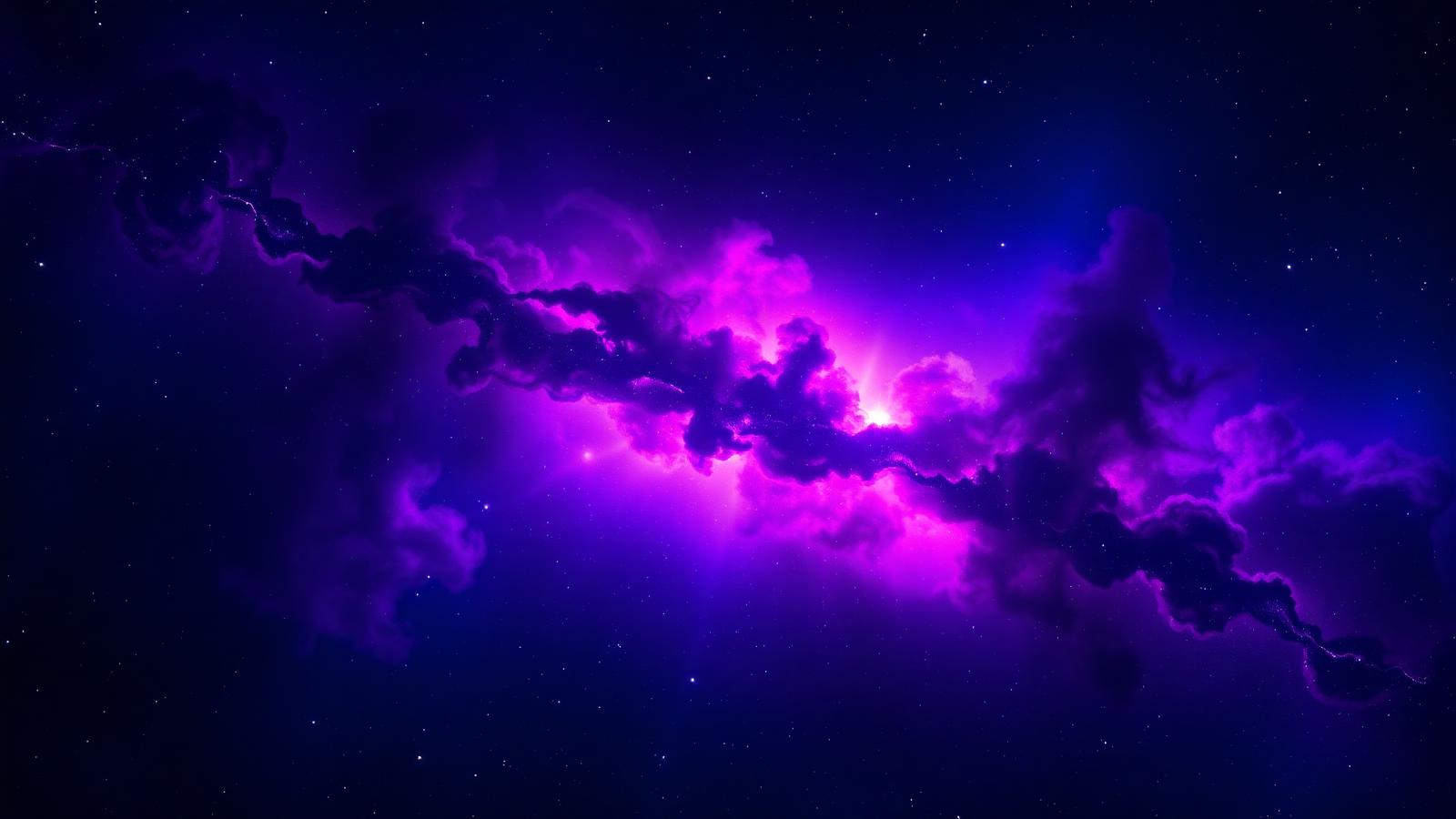 Deep space nebula