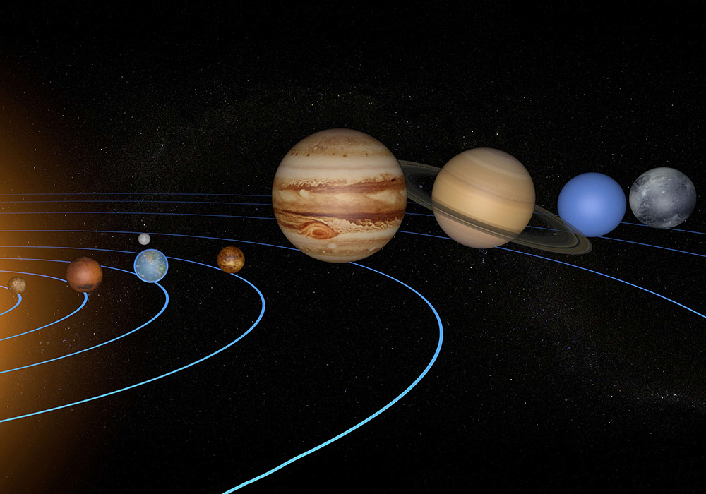 solar system journey