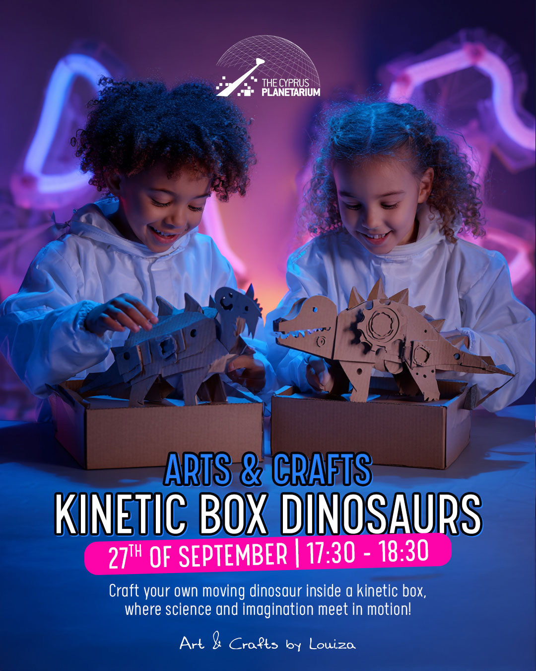kinetic box dinosaurs