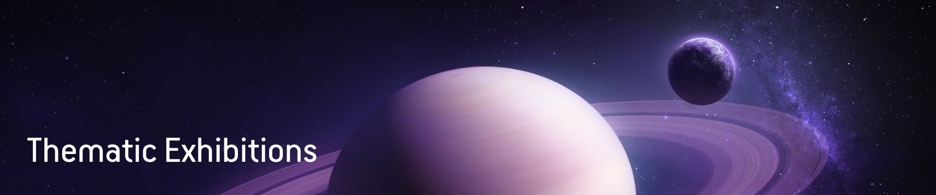 thematic exhibitions banner