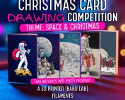 xmas card drawing competition
