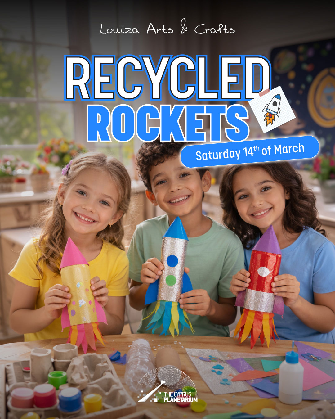 Arts & Crafts - Recycling Rockets